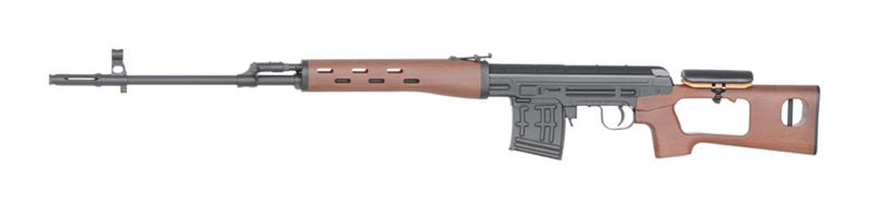 OFFERTE SPECIALI - SPECIAL OFFERS: Dragunov SVD Full Metal & Realistic ABS Wood Imitation Spring Bolt Action Sniper Rifle by AGM