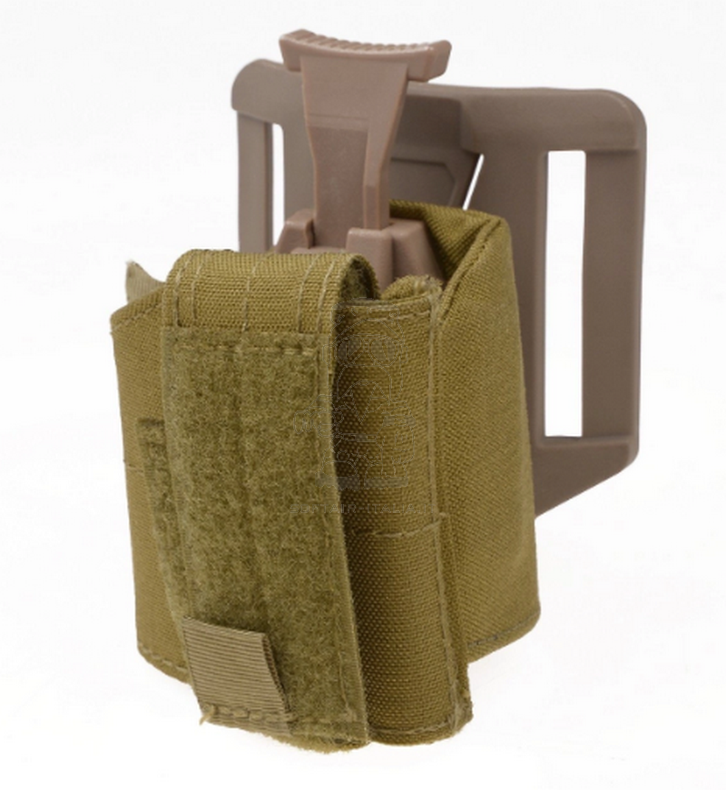 Universal Belt Pistol Holster OD - DE Dark Earth Fondina Universale Per Pistola by FMA