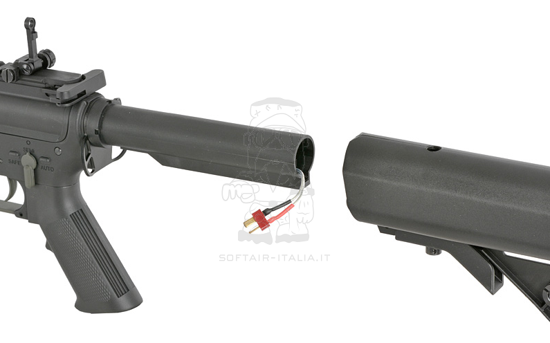 URX4 M-LOK 9,5" M4 CQB ETU AEG Rifle by S&T