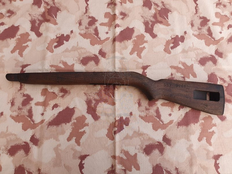 US M1 WWII Springfield ORIGINAL Stock Calcio Originale con Logo e Matricola