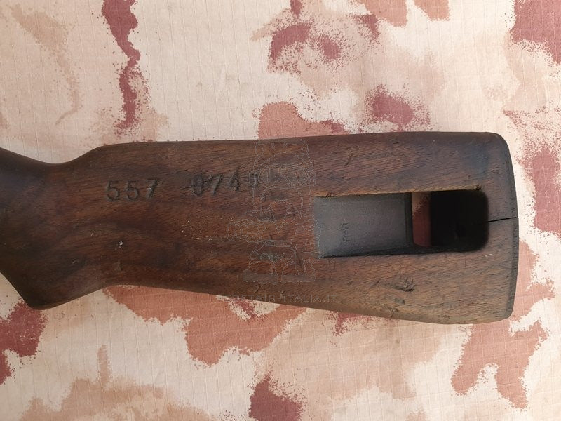 US M1 WWII Springfield ORIGINAL Stock Calcio Originale con Logo e Matricola