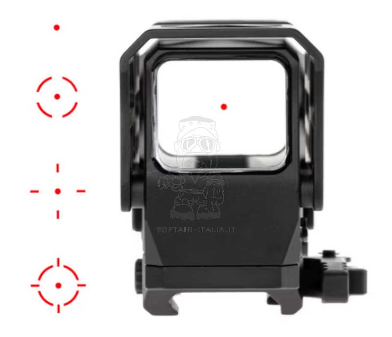 Vector Optics Frenzy Plus 1x31x26 Multi Reticle Red Dot Sight by Vector Optics