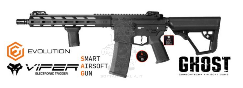 Viper L 3.0 Ghost ETS Electronic Trigger System M4 Recon by Evolution Airsoft