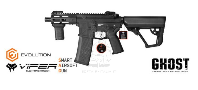 Viper XS 3.0 Ghost ETS Electronic Trigger System M4 Recon by Evolution Airsoft