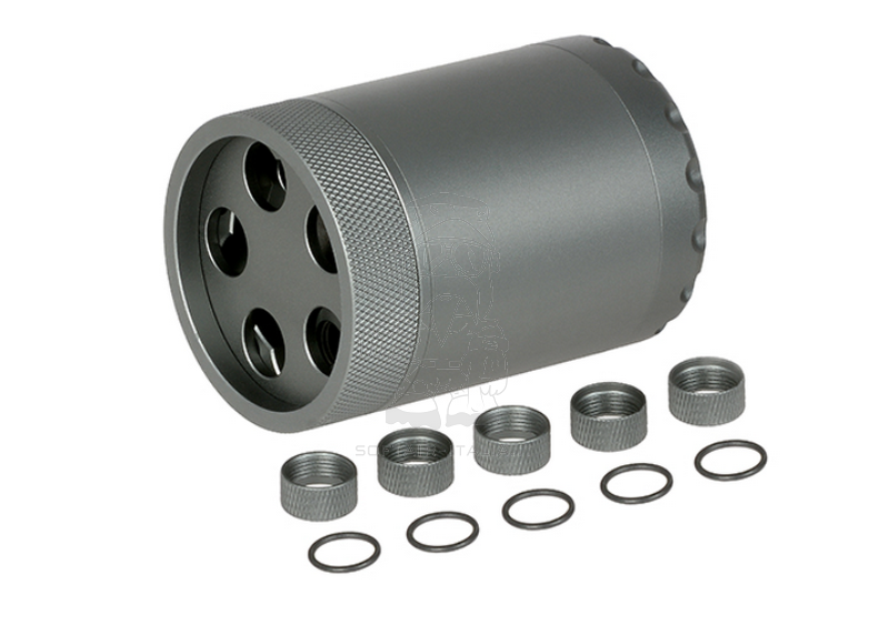 Vulcan Mini Rotary Gun AEG All 5 Barrels Tracer by Well
