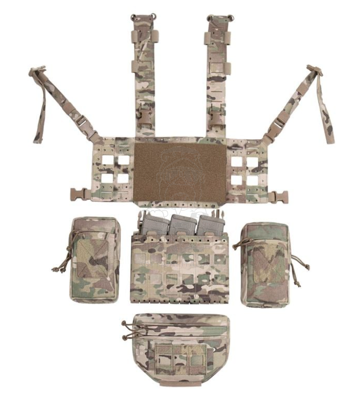 Warrior Assault System MCR MK1 Type 1 Delta Chest Rig MC Multicam  by Warrior Assault System