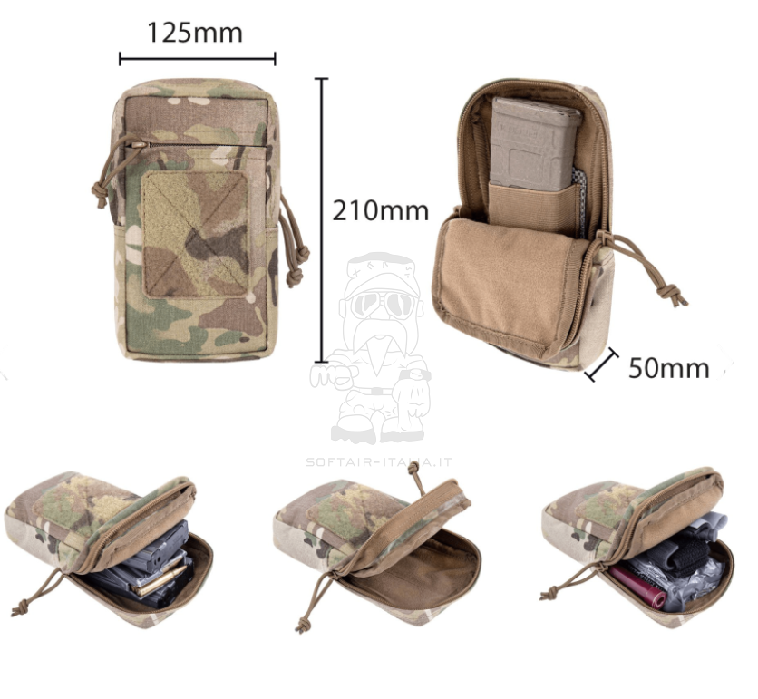 Warrior Assault System MCR MK1 Type 1 Delta Chest Rig MC Multicam  by Warrior Assault System