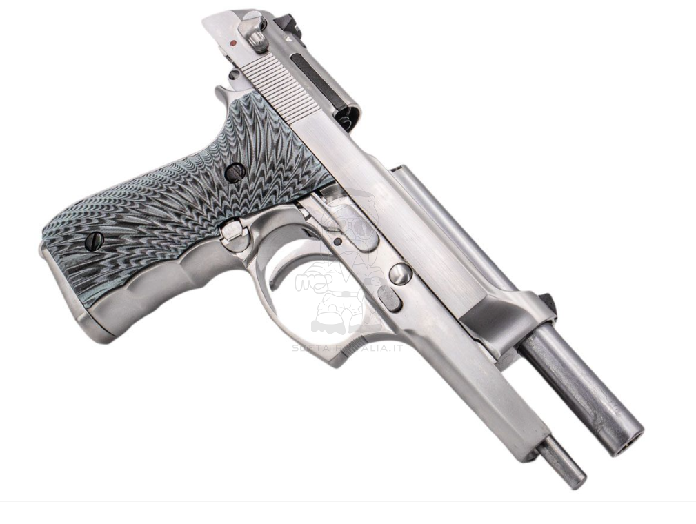 WE M92 Eagle M017 Silver - Chrome GBB Gas Blow Back Full Metal & Full Auto by WE