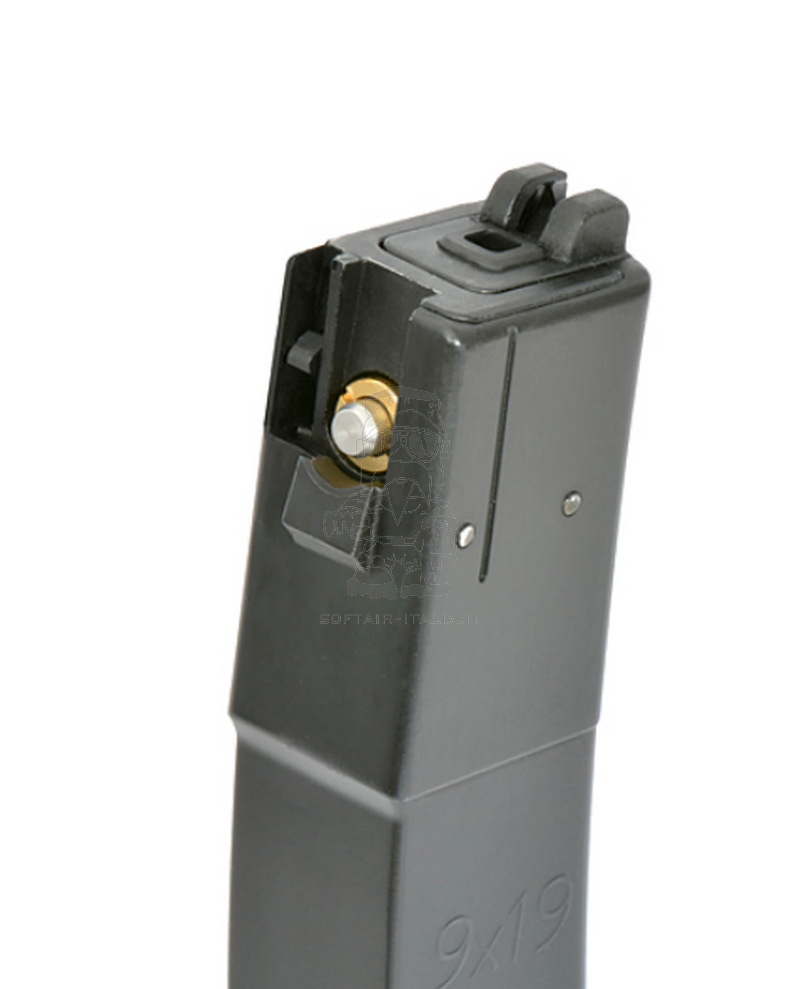 Well Gas Hybrid System WE06 GBBR 9x19 Series 38bb Low Cap Gas Magazine by WELL
