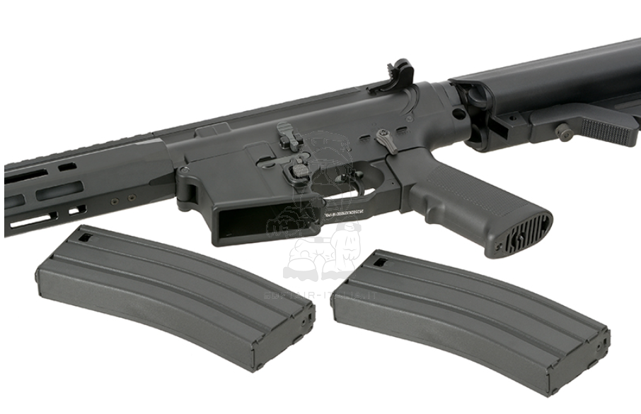 Well M4 - AR15 50RPS DSG 13" Full Metal ETU 35K Brushless Motor AEG by Well Pro