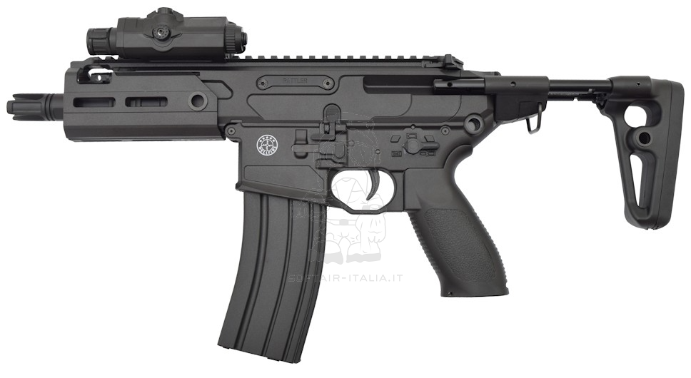 WELL Pro Rattler MCX SMG ETU - Mosfet Retractable Stock WE10-1 AEG by WELL Pro