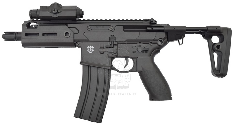 WELL Pro Rattler MCX SMG ETU - Mosfet Retractable Stock WE10-1 AEG by WELL Pro