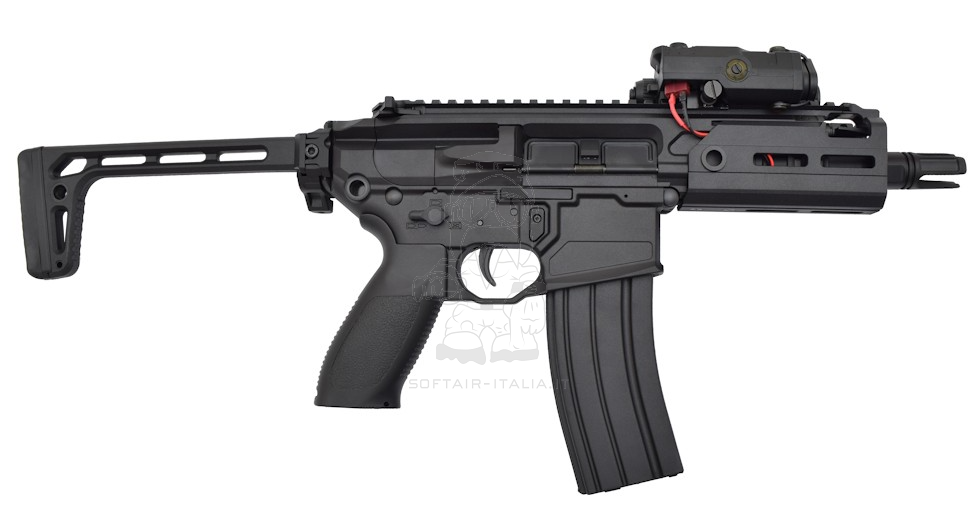 WELL Pro Rattler MCX SMG ETU - Mosfet Folding Stock WE10-2 AEG by WELL Pro