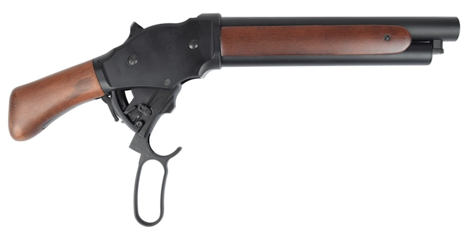 Winchester Randal Mare's Leg Type Shell Ejecting Lever Gas Shotgun 8701 Full Wood & Metal by Golden Eagle