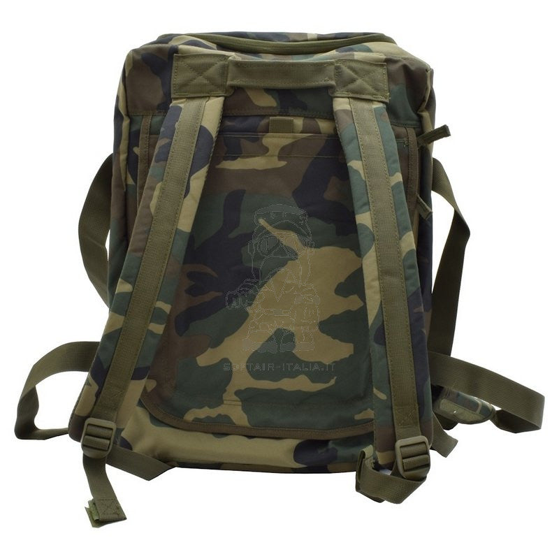 Woodland Military Duffle Bag Back Pack 65L Borsone Zaino Tattico by Js-Tactical