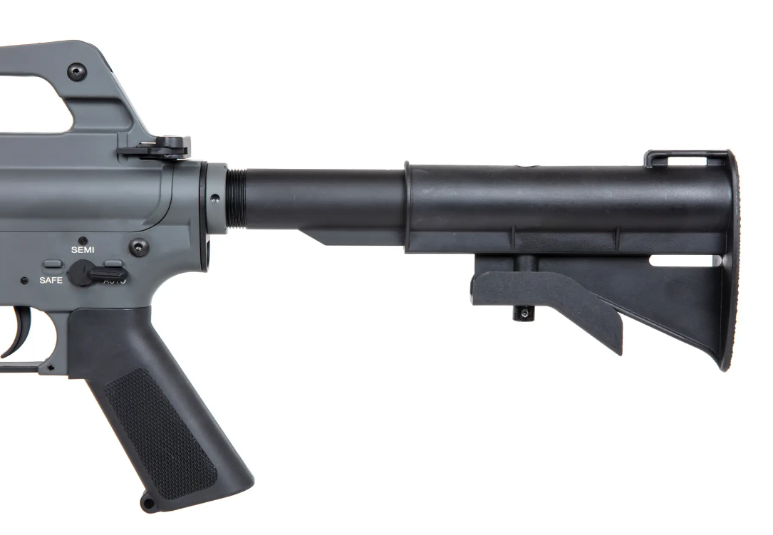 XM177 E2 Vietnam Style Kestrel™ ETU AEG Grey Version w. M203 Grenade Launcher by E&C