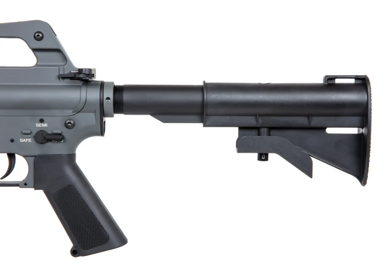 XM177 E2 Vietnam Style Kestrel™ ETU AEG Grey Version w. M203 Grenade Launcher by E&C