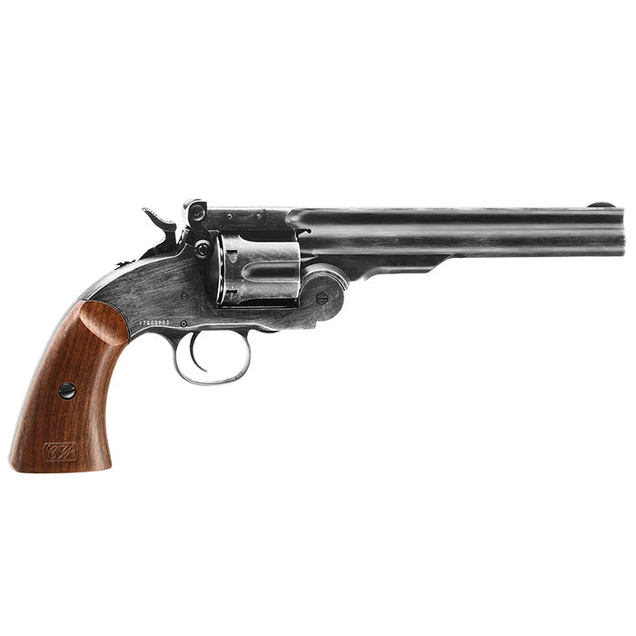 OFFERTE SPECIALI - SPECIAL OFFERS: Schofield 1877 Major 3 SF Revolver Co2 Battlefield Finish Full Metal by Gun Heaven->ASG