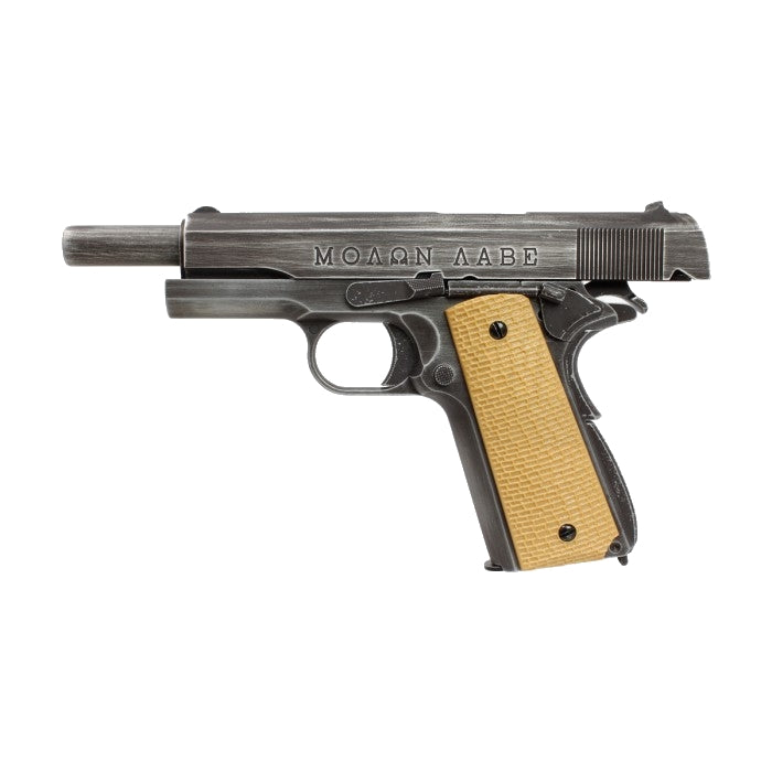 1911 ΜΟΛΩΝ ΛΑΒΕ Molòn Labè Full Metal GBB "Worn Out" Tan Grips by Armorer Works