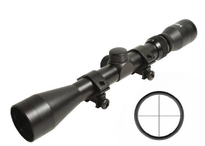 3-9x40 Scope Ottica con Anelli Weaver by Swiss Arms