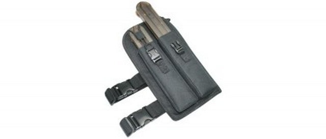P90-M3-MP40 e Similari Porta caricatore Thigh Speed Pouch Black by Classic Army