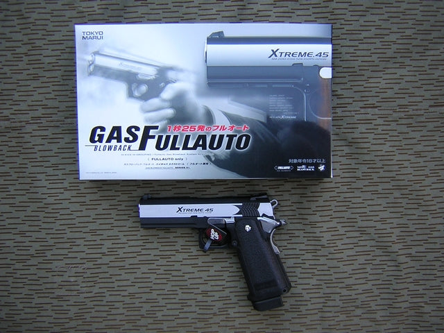 Tokyo Marui XTreme .45 GBB Gas Blowback Full Auto by Marui