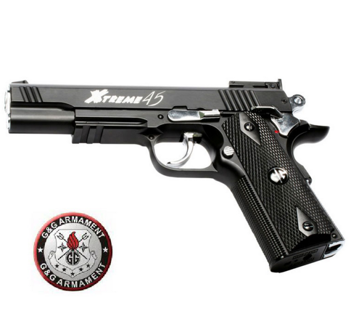45 Xtreme CO2-XTR-PST-BNB-NCM Full Metal Scarrellante by G&G