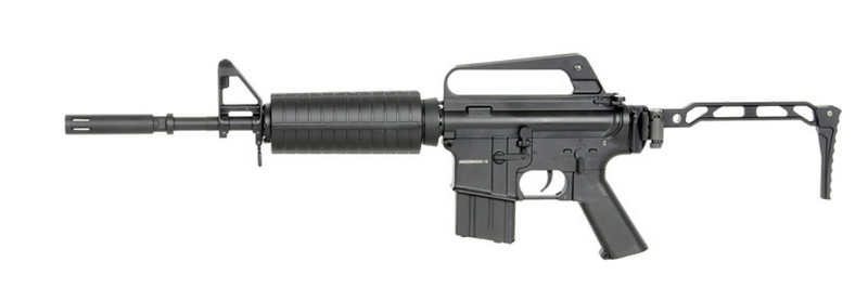 5KU Skeleton Minimalist Curved Folding Stock for Picatinny Rail by 5KU