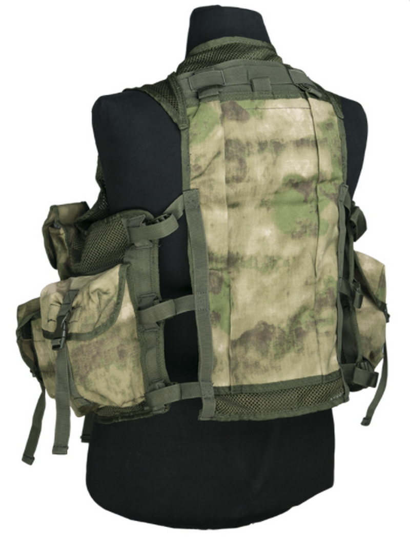 Tactical Vest A-Tacs FG Folige Green 9 Pocktes