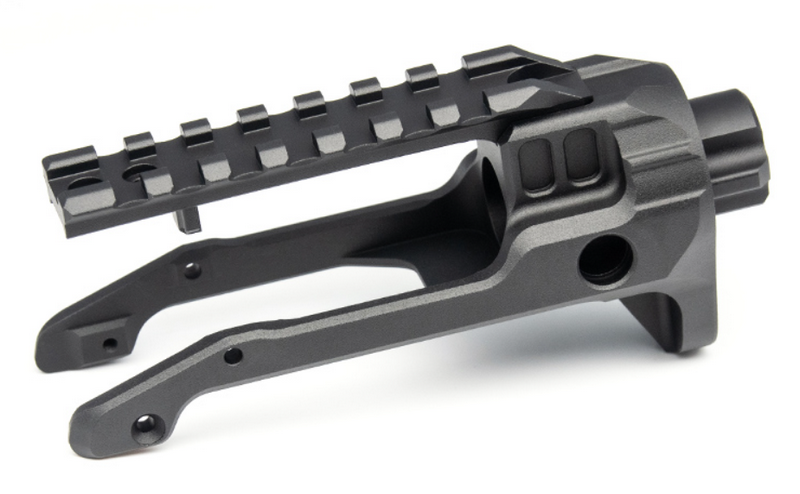 AAP01 "Assassin"  M4 Stock Adapter Aluminum CNC by TTI Airsoft