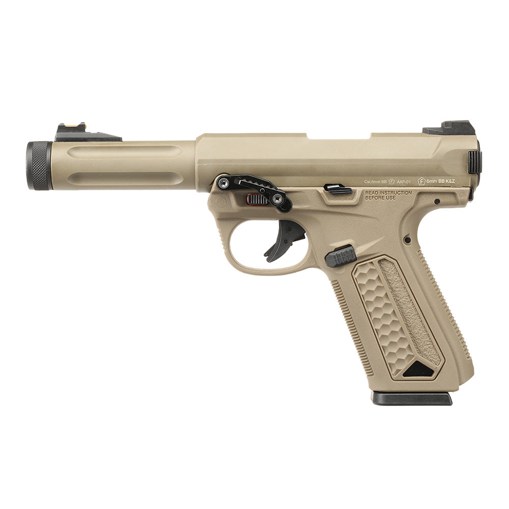 Action Army AAP01 Assassin Black CNC Ambidextrous  Thumb Rest Poggia Pollice by Action Army