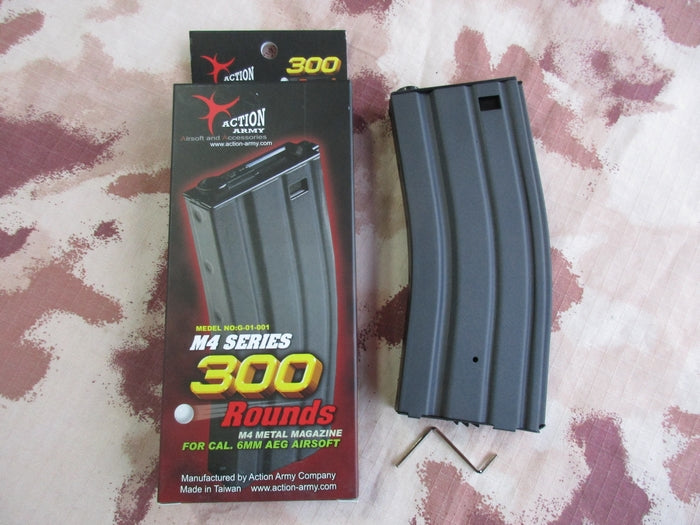 Action Army G-01-001 M4 300bb Hi Cap Magazine