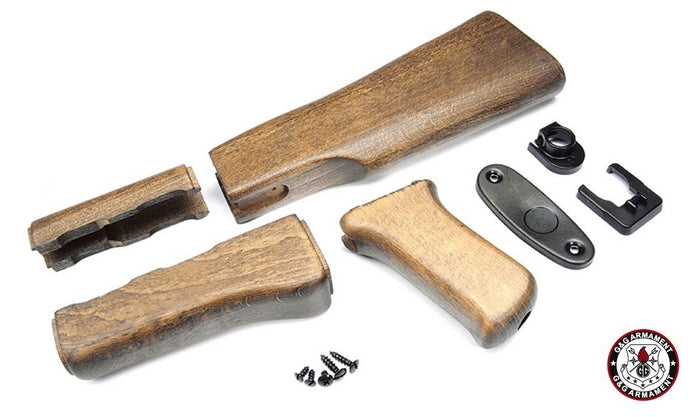 AK47 Marui - G&G Wood Stock Kit