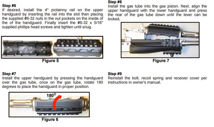 AK-47 REAL Handguards with Picatinny Rails by ATI U.S.A.