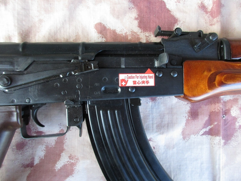 AK Type EBB LCKM BlowBack Full Wood & Metal Li-Po Ready 11,1v. by LCT Airsoft