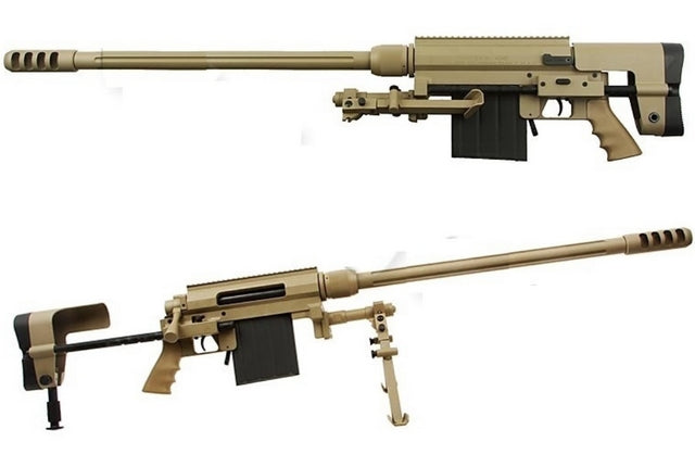 Cheytac M200 EDM in Alluminio Tan Sniper Rifle Bolt Action by Ares