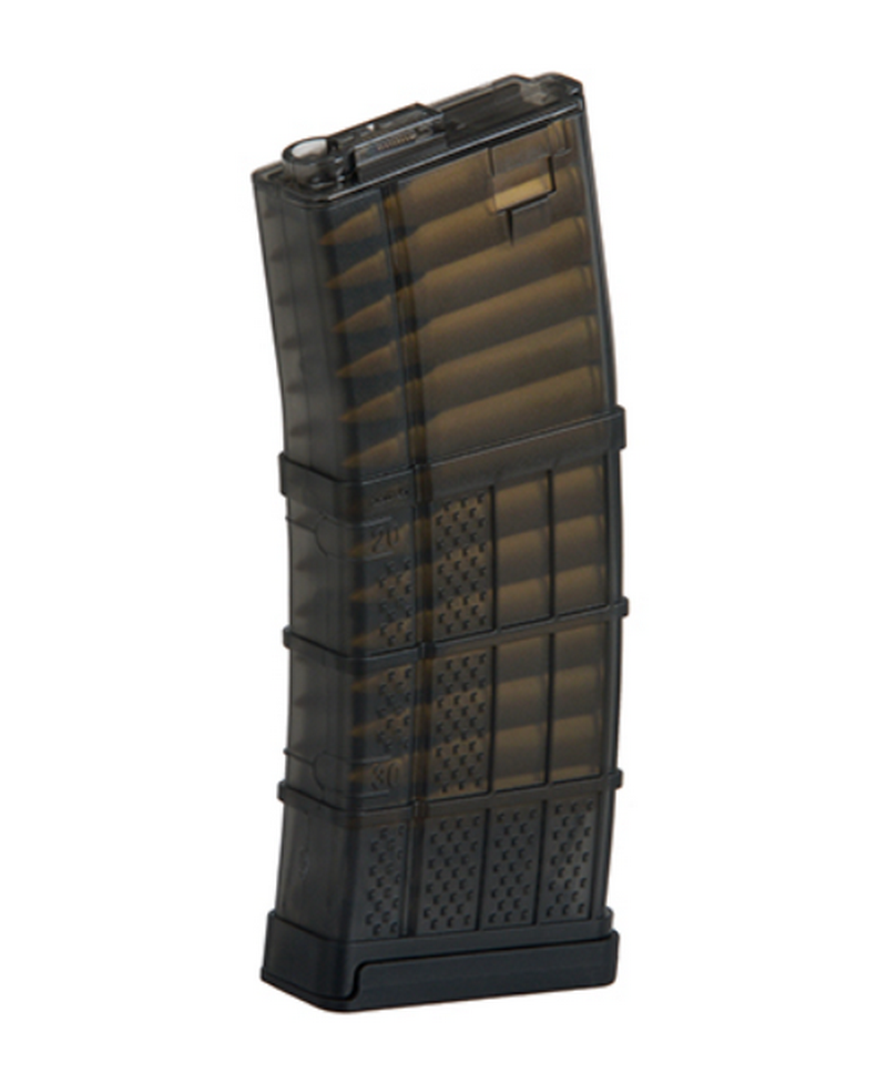 AR15 - M4 cal.5.56 Dummy Bullets 120bb. Spring Polymer Mid Cap Magazine by Kublai