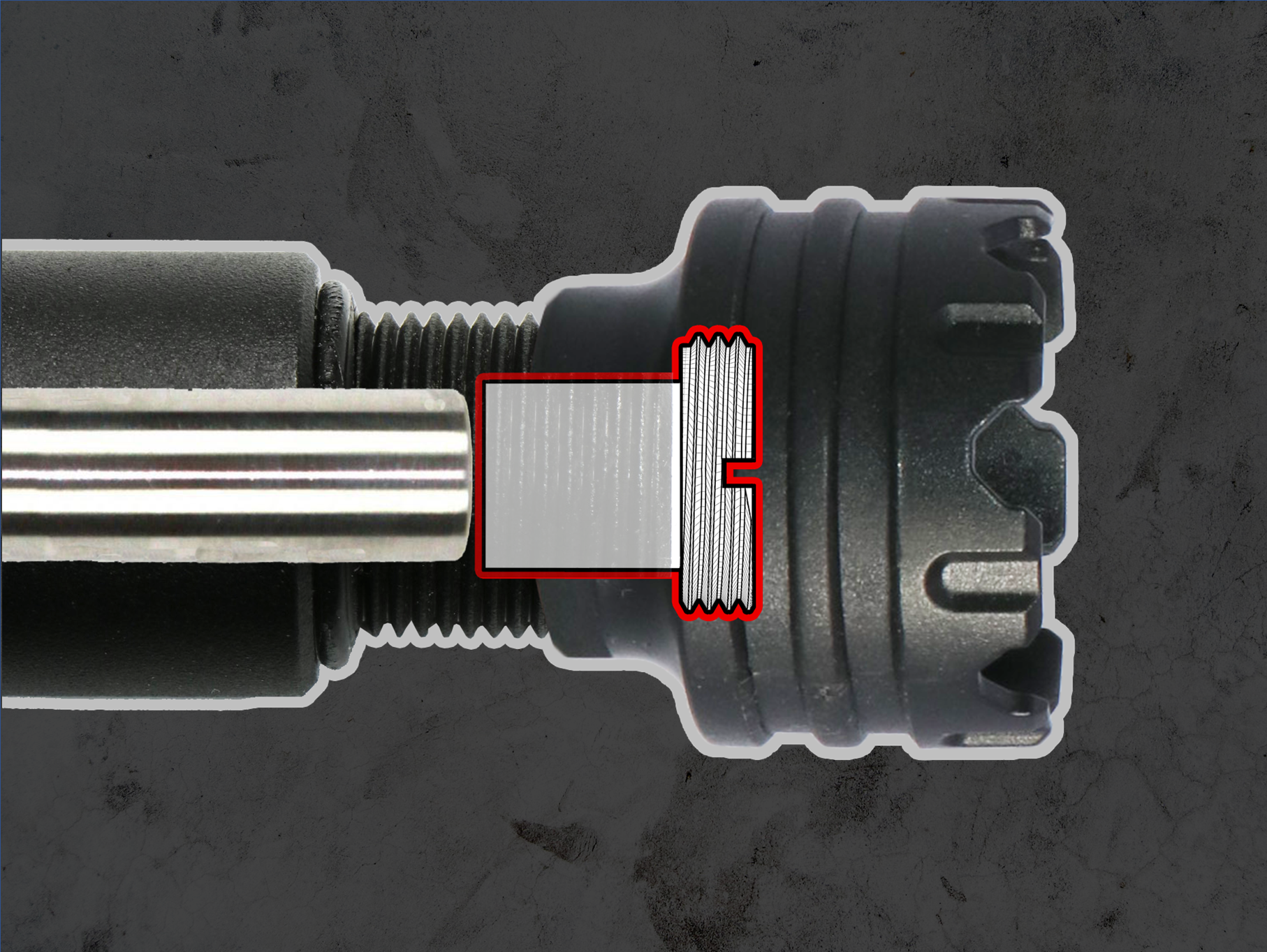 Airtech Studios G&G ARP9 e ARP556 IBS Inner Barrel Stabilizer by Airtech Studios