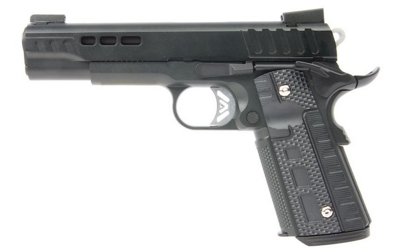 Ascend 1911 KP1911 Full Metal GBB Gas Blow Back Metal Slide by WE