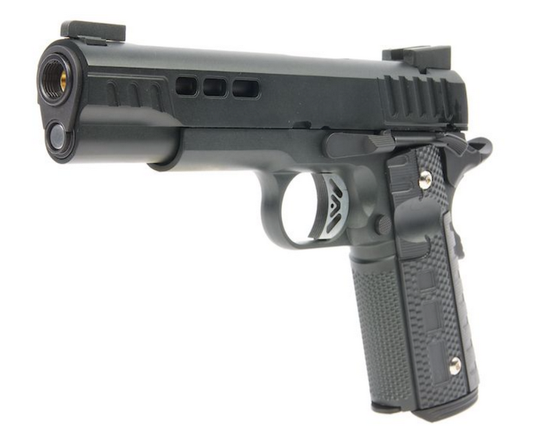 Ascend 1911 KP1911 Full Metal GBB Gas Blow Back Metal Slide by WE