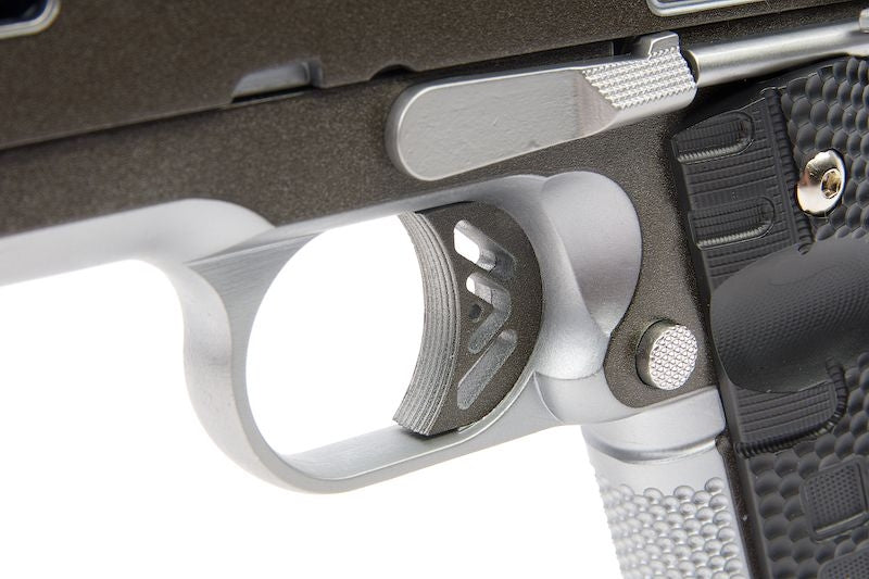Ascend 1911 KP1911 Dual Tone Full Metal GBB Gas Blow Back Metal Slide by WE