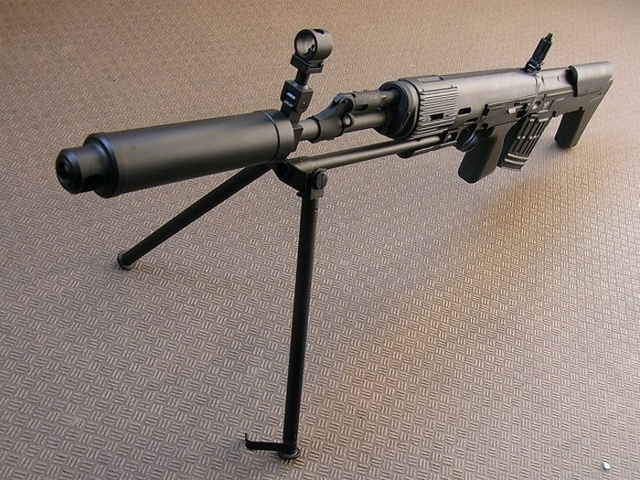 ASP SVU  Bullpup Sniper Dragunov Type Full Metal by Cyma