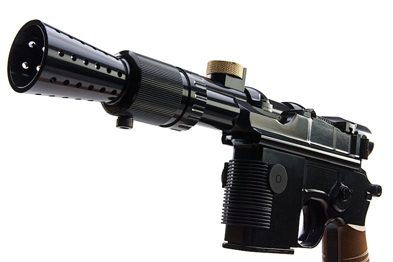 Broomhandle M712 Smuggler Blaster DL-44 Star Wars Han Solo Full Metal by Armorer Works