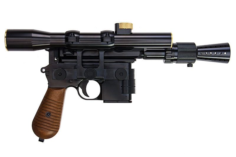 Broomhandle M712 Smuggler Blaster DL-44 Star Wars Han Solo Full Metal by Armorer Works