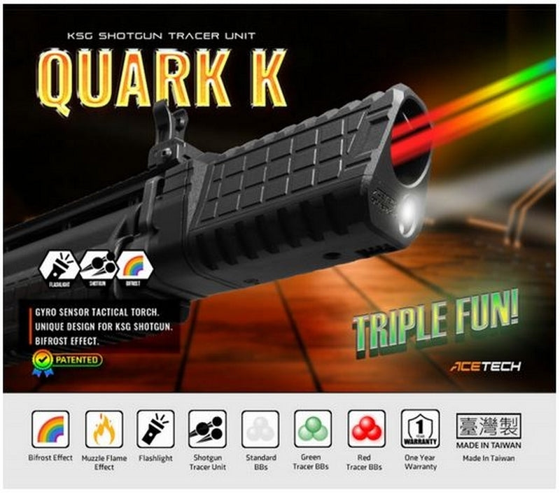 AceTech > Tokyo Marui KSG Shotgun Quark K Bifrost Tracer Unit by AceTech