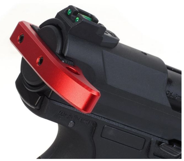 Action Army AAP01 Assassin Red Ambidextrous 1 Type Charging Handle Leva di Armamento Rossa Ambidestra by Action Army