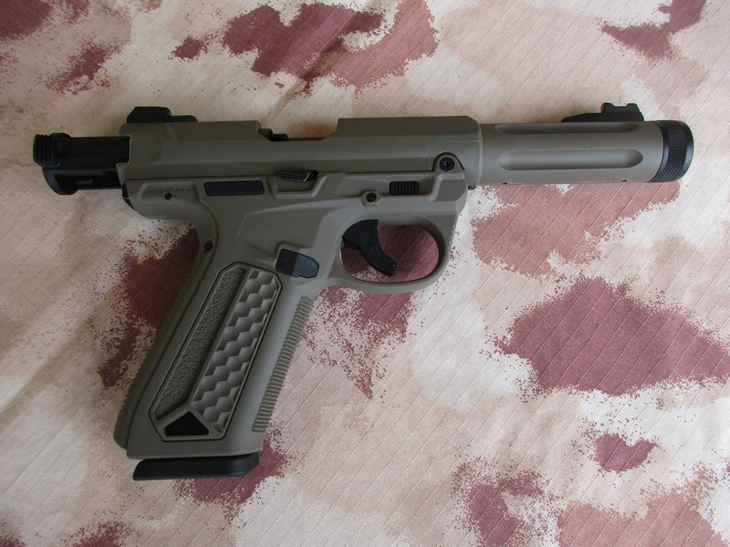 Action Army AAP01 Assassin Tan GBB Full Auto Pistol by Action Army