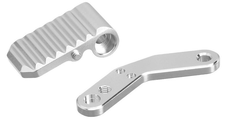 Action Army AAP01 Assassin Chrome CNC Ambidextrous  Thumb Rest Poggia Pollice Cromato by Action Army