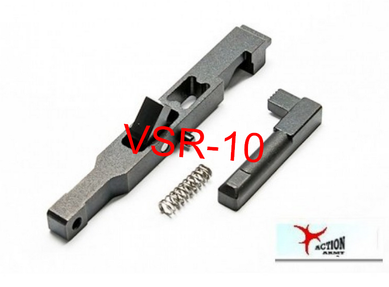Action Army VSR-10 Tokyo Marui & Similars Enforced Trigger Base Set Gruppo di Scatto in Acciaio B01-001  by Action Army