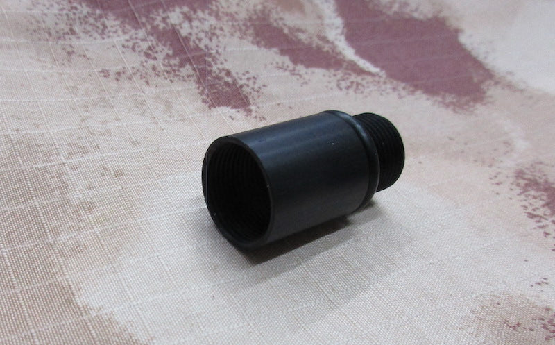 Adattatore 16+ (CW) -> 14- (CCW) CNC Alluminio by BO Manufacture